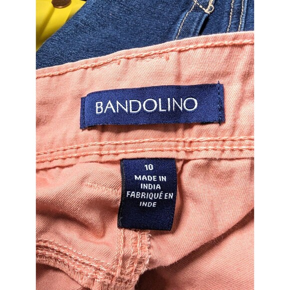 Pink women's 10 shorts Bandolino amalia preowned - Picture 5 of 7